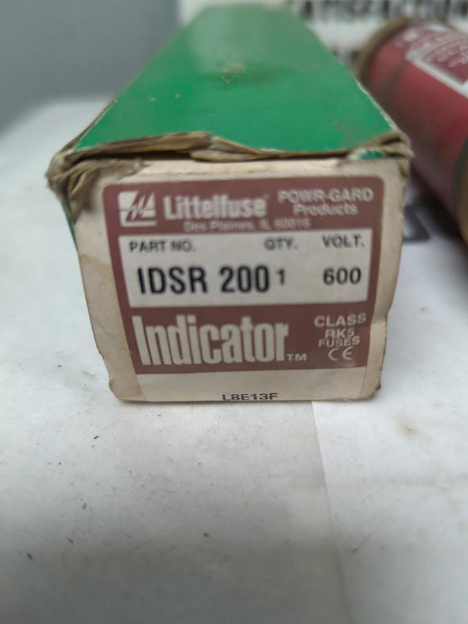LITTELFUSE,IDSR 200,INDICATOR 200 AMP FUSE NOS