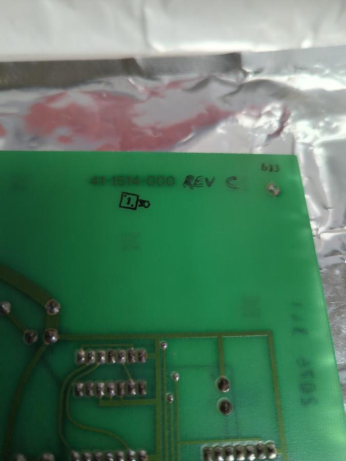 Used STEPPING LOGIC,71-1514-000,CIRCUIT BOARD REV B PRE-OWNED