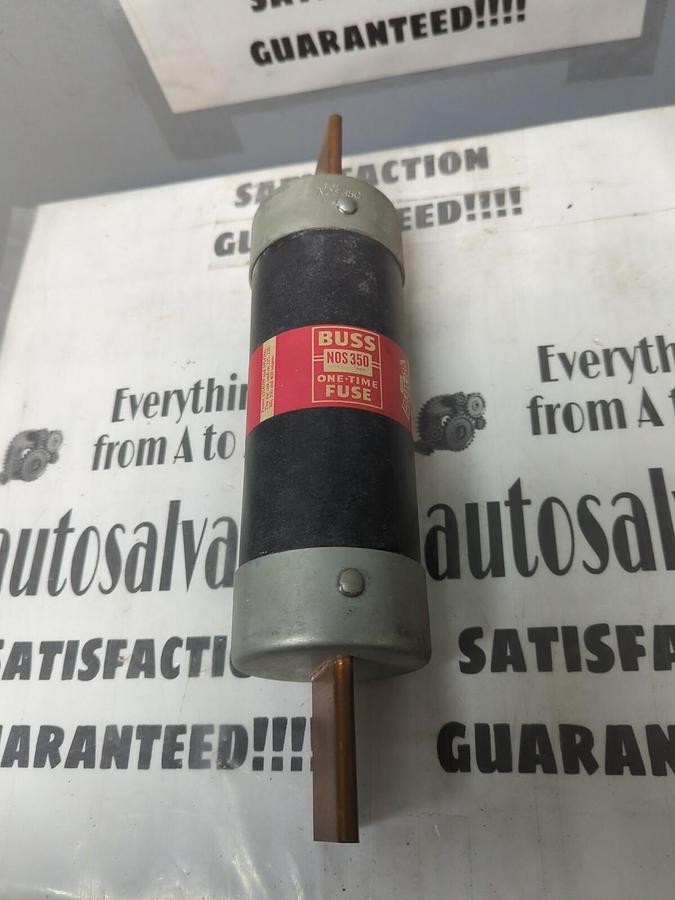 BUSSMANN,NOS-350,ONE-TIME 350 AMP FUSE NOS