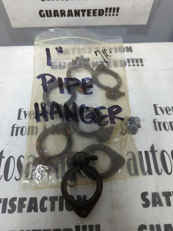 UNBRANDED,,1 INCH PIPE HANGERS LOT OF 7 NOS