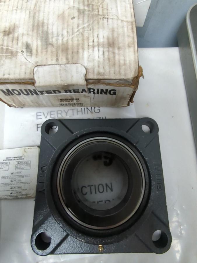 HUB CITY,FB220X2-7/16,FLANGE 4-BOLT MOUNT BEARING 2-7/16 INCH BORE NOS