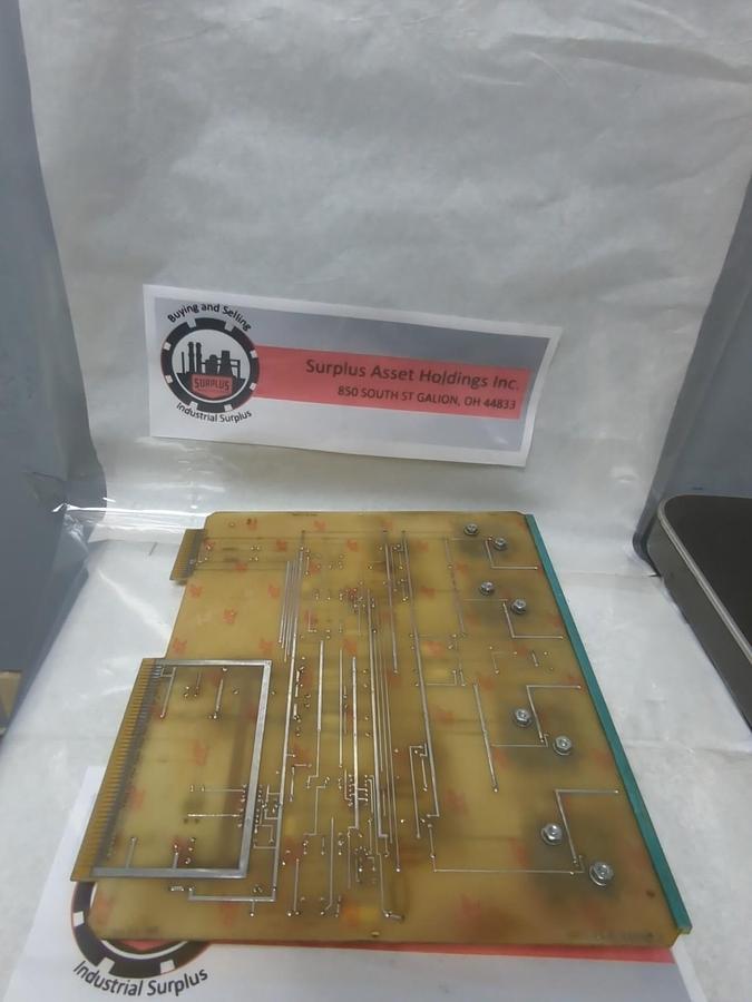 Used BENDIX,3726363K,S5 INDUCTOSYN DRIVE AMPLIFIER CIRCUIT BOARD PRE-OWNED