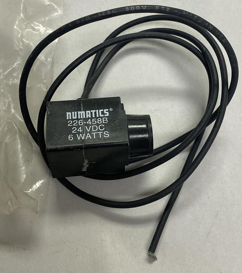 ASCO NUMATICS,226-458B,SOLENOID VALVE COIL LOT OF 2 NOS
