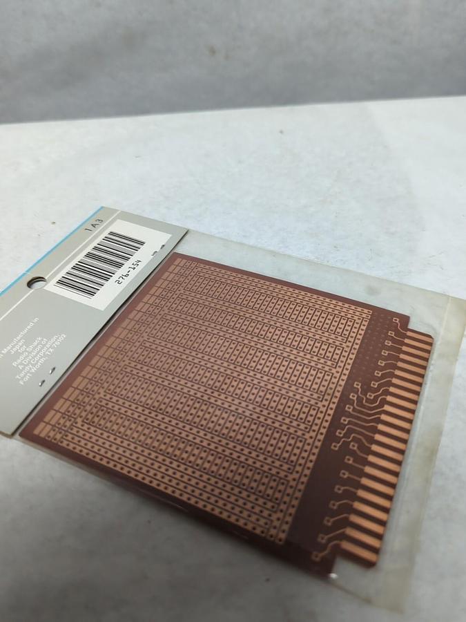 RADIO SHACK/ARCHER,276-154A,PLUG IN PC BOARD FITS 44-POSITION CARD-EDGE CONNNECT