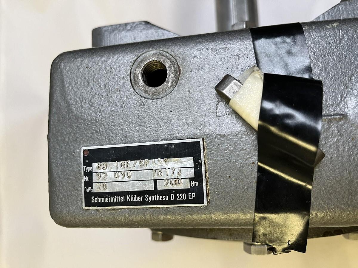 Used Unbranded,80-1GE/SP139, GEA,80-1GE/SP139, GEAR SPEED REDUCER RATIO 20