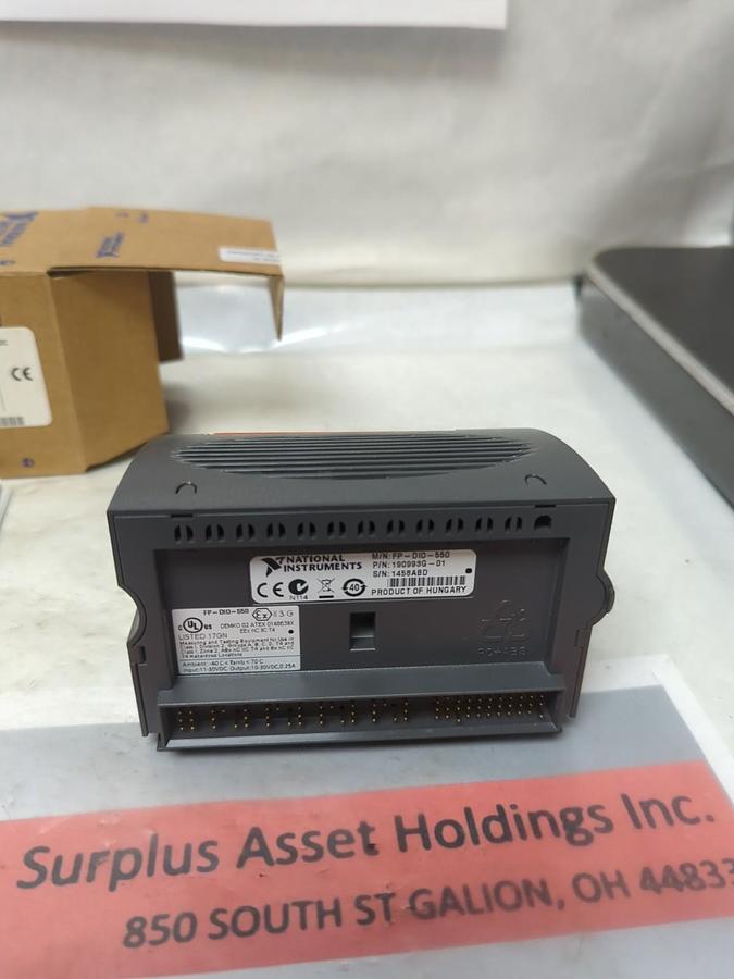 NATIONAL INTRUMENTS,777518-550,8-CHANNEL FIELD POINT DIGITAL MODULE FP-DIO-550