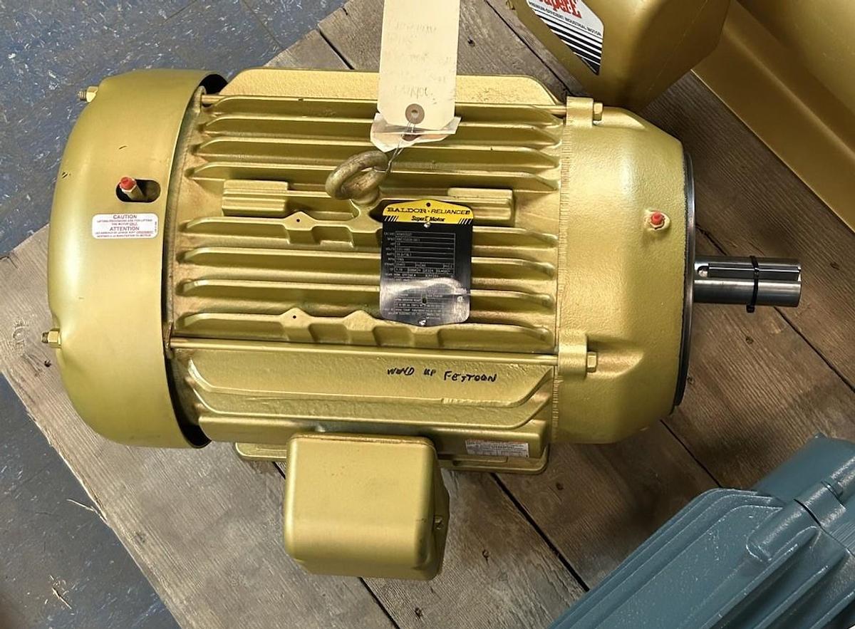 BALDOR,CEM2333T,SUPER-E MOTOR 15HP 1765RPM 460V 3PH 254TC FRAME NOS
