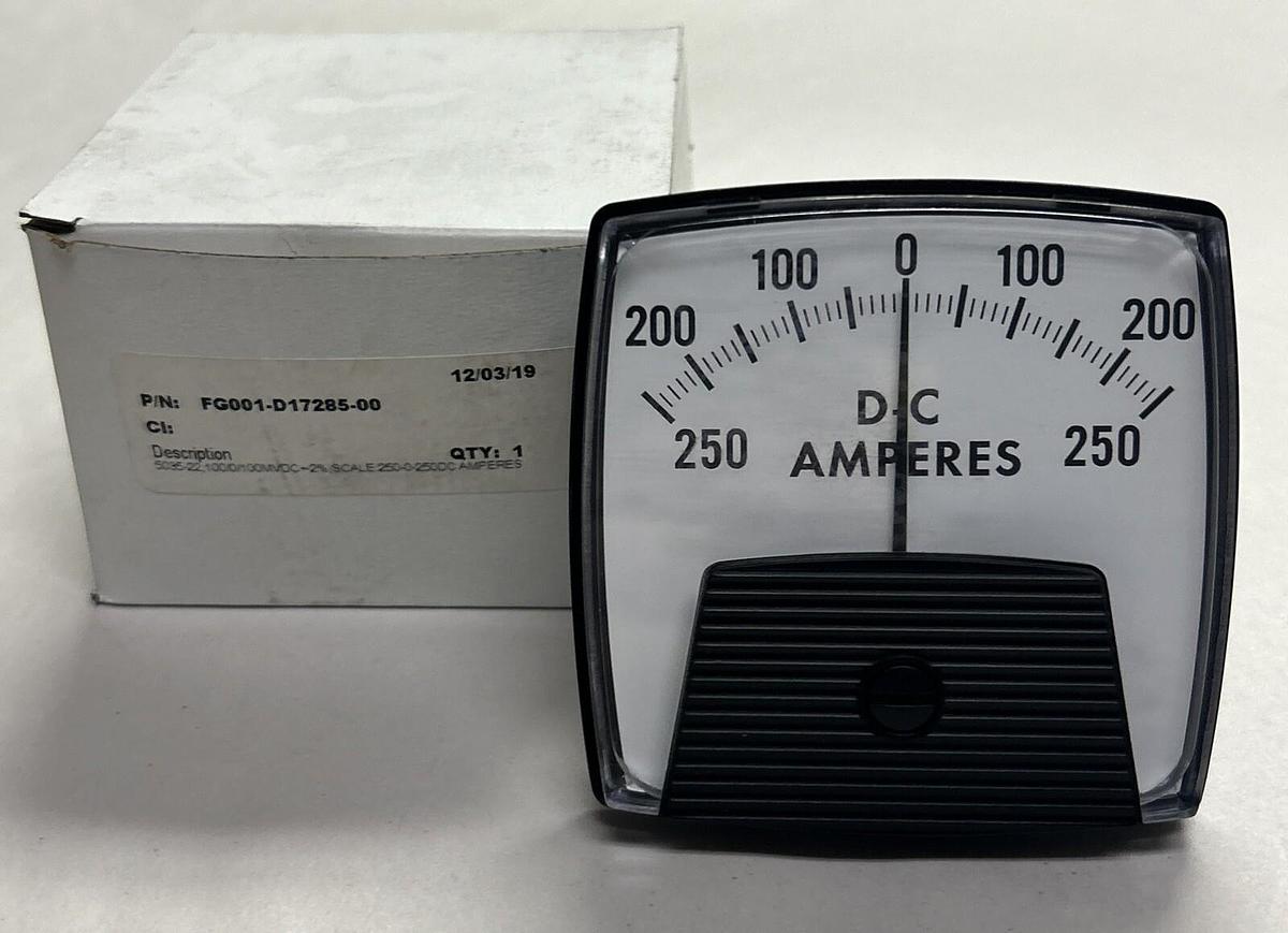 Used HOYT,FG001-D17285-00,PANEL METER NEW