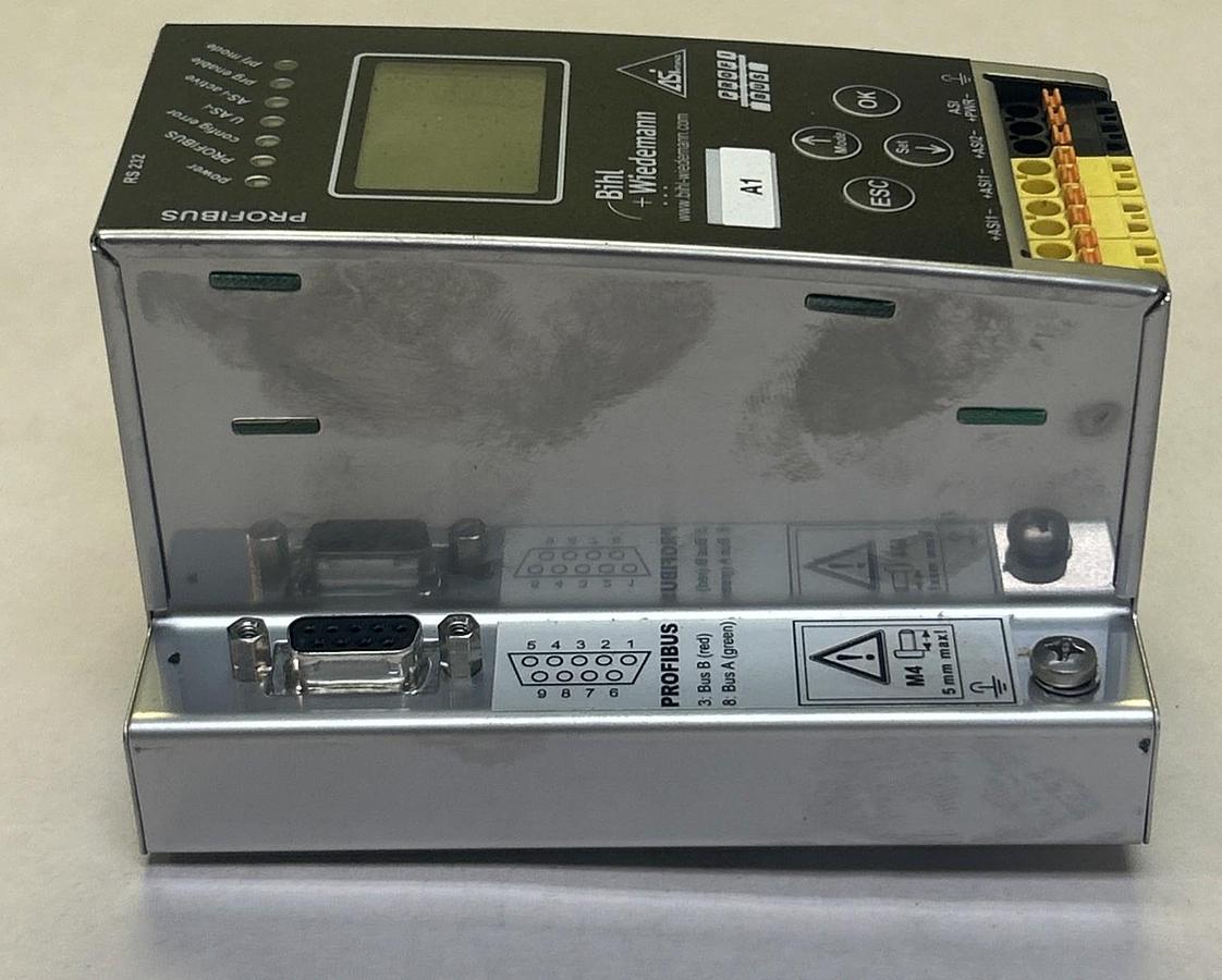 Used BIHL & WIEDEMANN,BWU1777,PROFIBIS GATEWAY