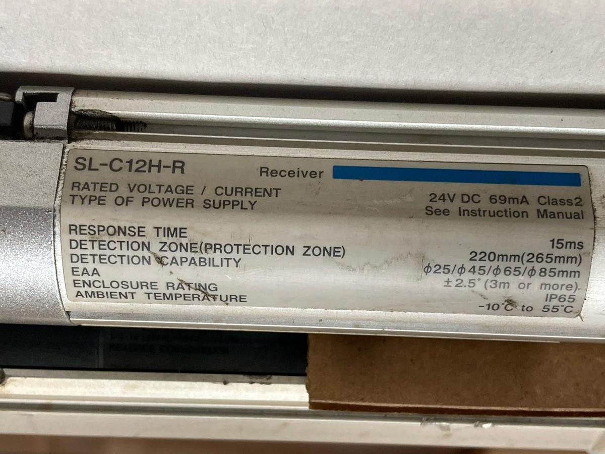 Used Keyence,SL-C44H-R / SL-C12H-R,Light Curtain Set