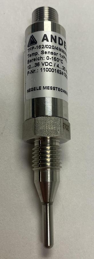 ANDERSON-NEGELE,TFP-162/020/4MM/4MM/MPU,TEMPERATURE SENSOR LOT OF 3 NEW NO BOX