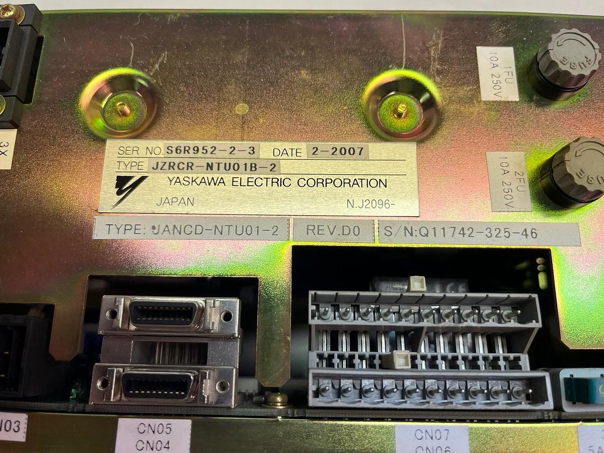 Used YASKAWA,JZRCR-NTU01B-2,POWER SUPPLY