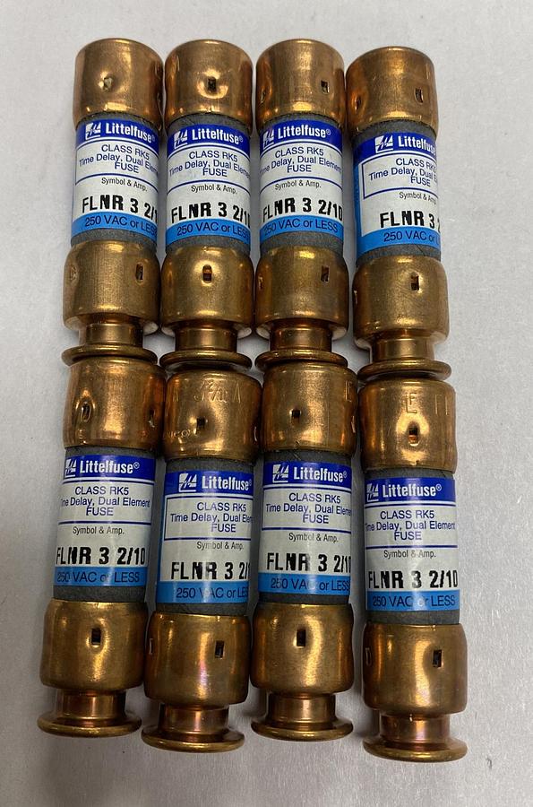 Littelfuse,FLNR3-2/10,Fuse Lot Of 8 NOS