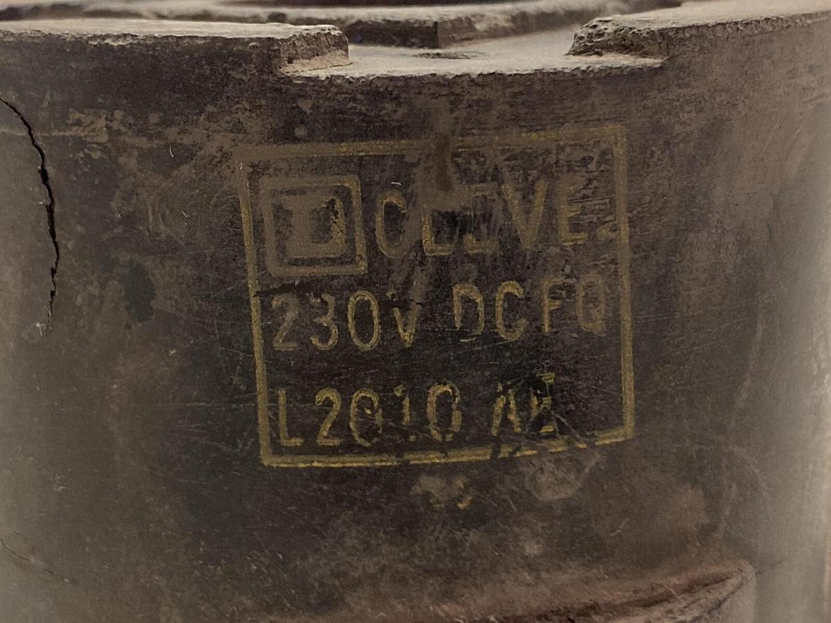 Used Square D,L-2010-AE,Coil 230VDC