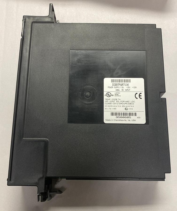 Used GE FANUC,IC697PWR711K,POWER SUPPLY MODULE REFURBISHED