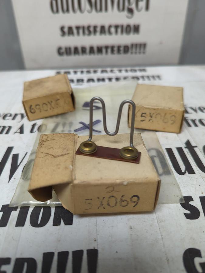 DAYTON ELECTRIC,5X69,STYLE F 12.6 HEATER ELEMENTS LOT OF 3 NOS