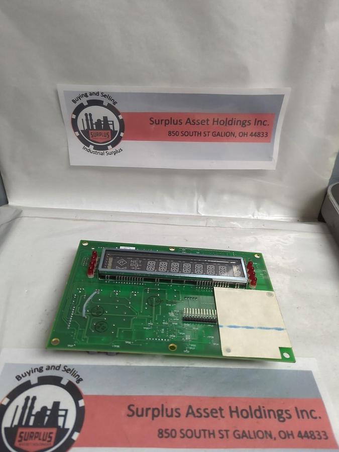Used RICE LAKE WEIGHING SYSTEMS,D4-28858-2,DISPLAY BOARD PRE-OWNED