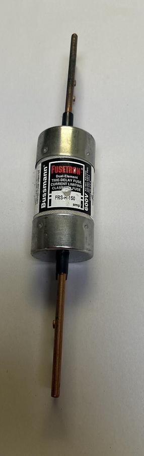 Used COOPER BUSSMANN,FRS-R-150,FUSE 150A 600V