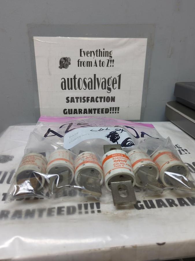 GOULD SHAWMUT,A25X250,AMP-TRAP FUSE TYPE-4 250 AMP 250V LOT OF 6 NOS