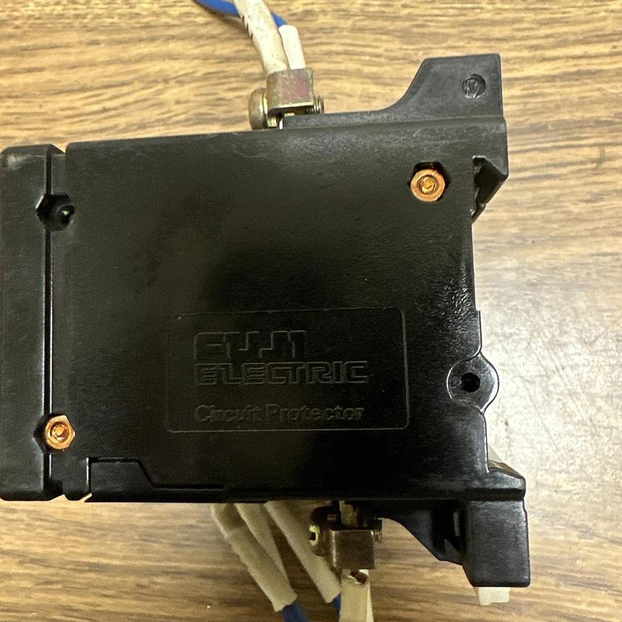 Used Fuji,CP32-D 2A 250V 2 Pole,Circuit Protector