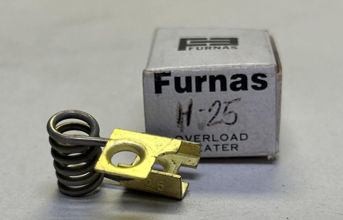 FURNAS,H-25,THERMAL OVERLOAD HEATER NOS