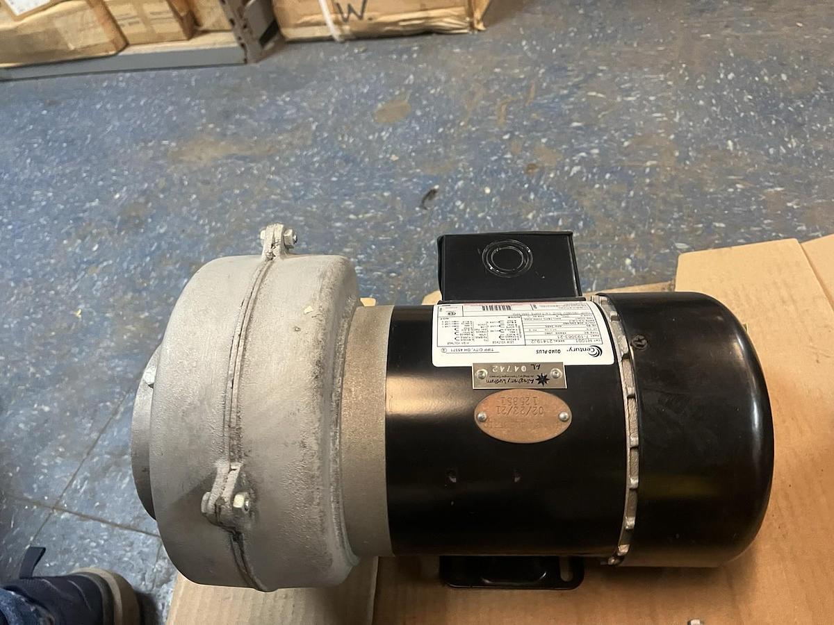 Used CENTURY,H1001,QUAD PLUS CENTRIFUGAL BLOWER 1/3HP 3450RPM 3PH 208-230/460V