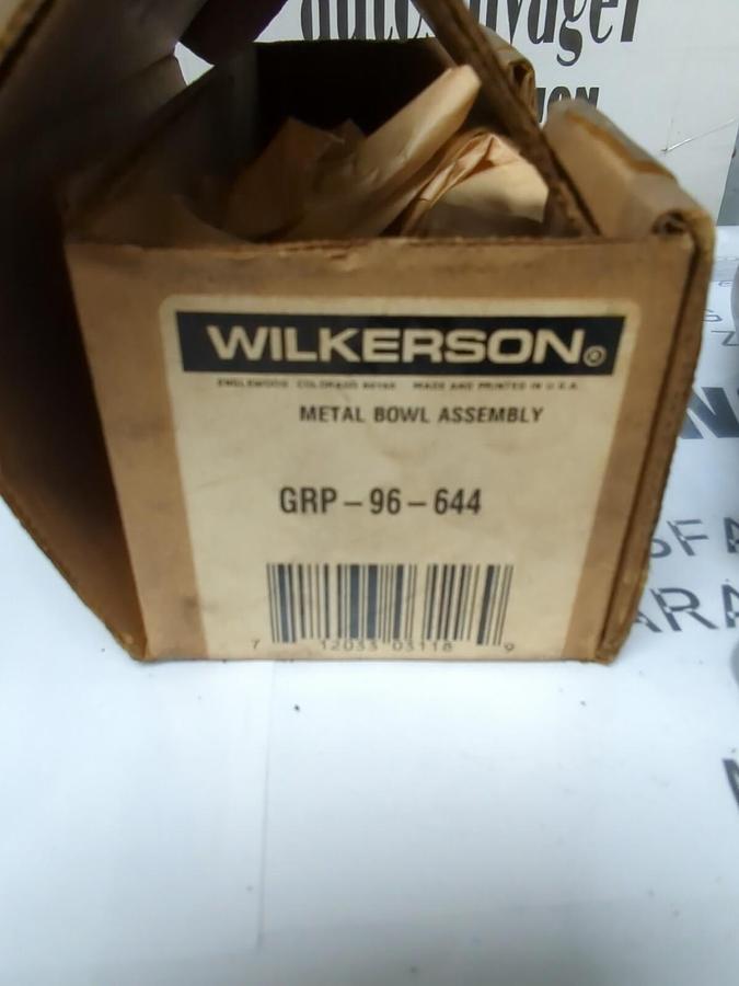 WILKERSON,GRP-96-644,METAL BOWL ASSEMBLY NOS