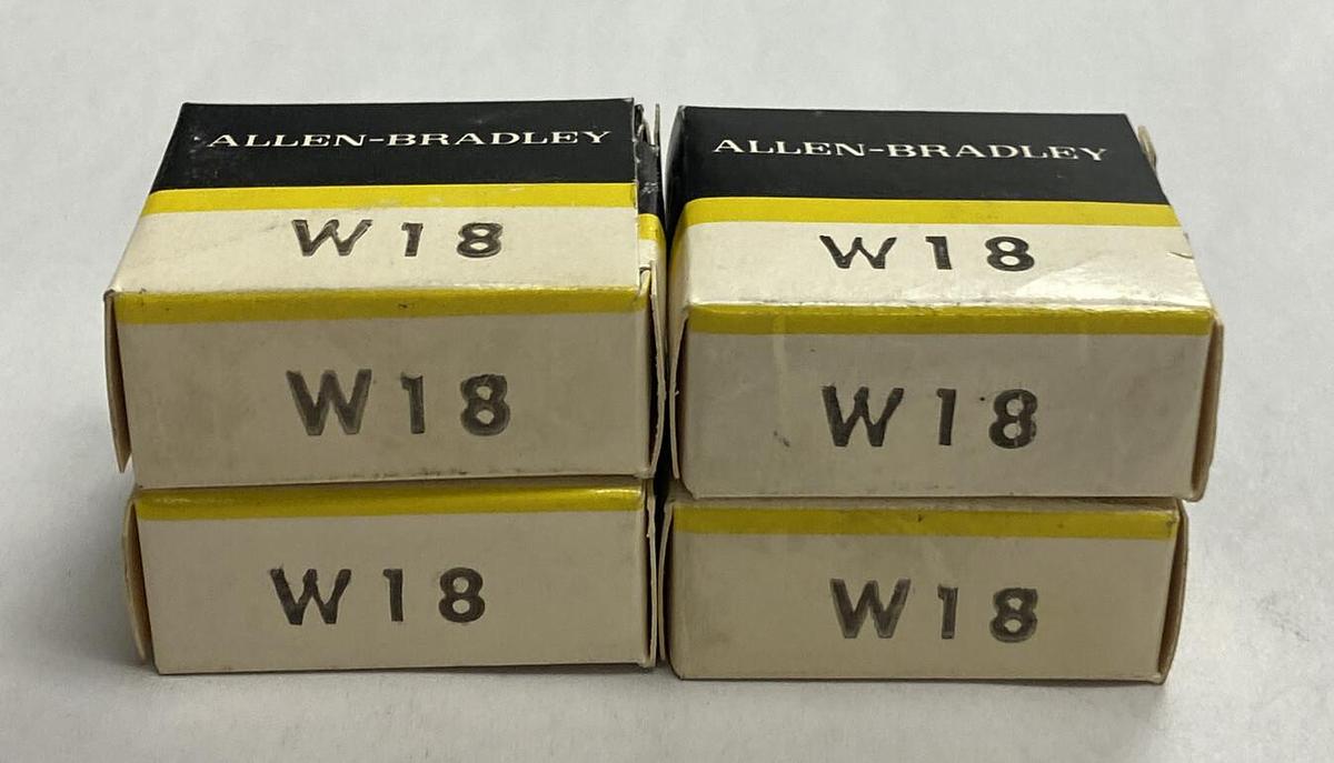 Allen-Bradley,W18,Heater Lot Of 4 New
