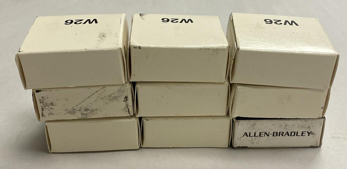 Allen-Bradley,W26,Lot Of 9 Heater New