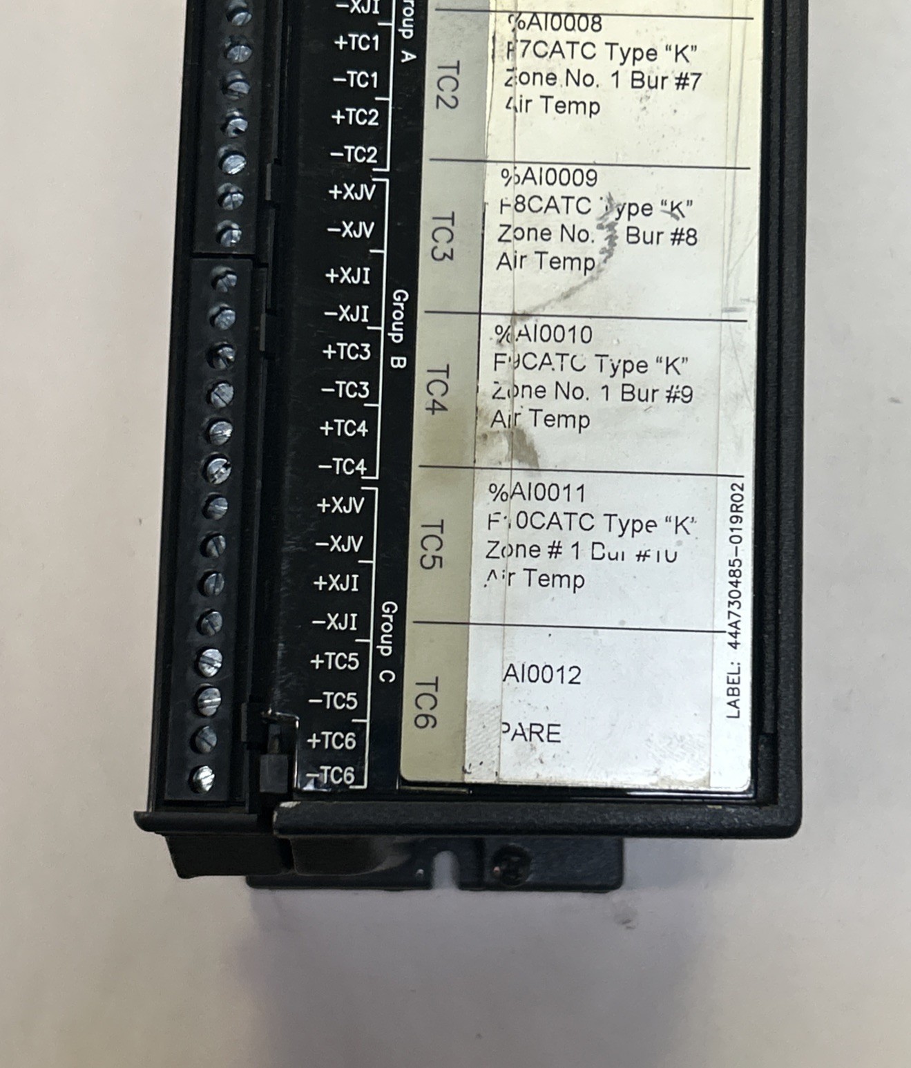 Used GE FANUC,IC660BBA103,THERMOCOUPLE INPUT GENIUS BLOCK