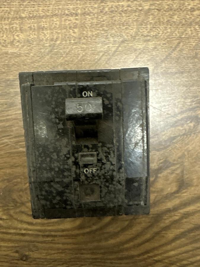Used Square D,KE-249,3 Pole 50 AMP Circuit Breaker