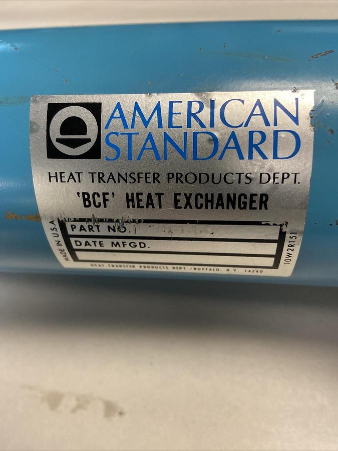 American Standard,BCF,Heat Exchanger 14 INCH Length 3 INCH Diameter 1 INCH NPT