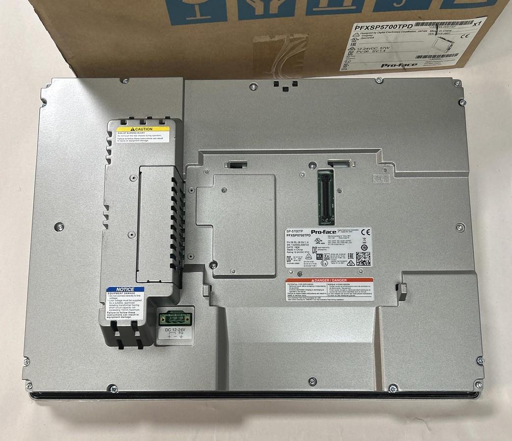 SCHNEIDER ELECTRIC PROFACE,PFXSP5700TPD,OPERATOR INTERFACE 15 INCH TFT COLOR LCD