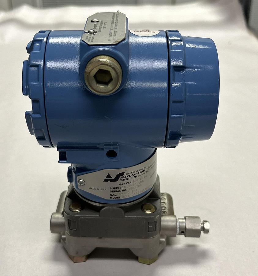 Used EMERSON ROSEMOUNT,3051CG4A22A1AM5Q4,PRESSURE TRANSMITTER