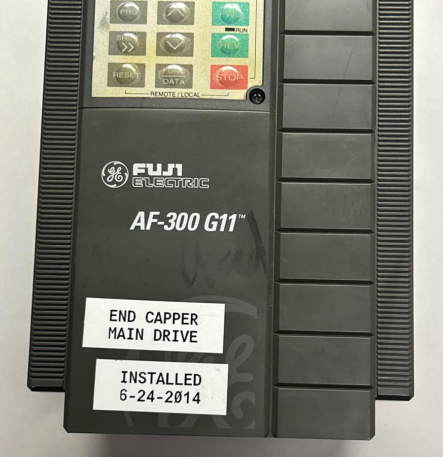 Used GENERAL ELECTRIC FUJI,6KG1143005X1B1,AC DRIVE 5HP 13.6A 380/480V