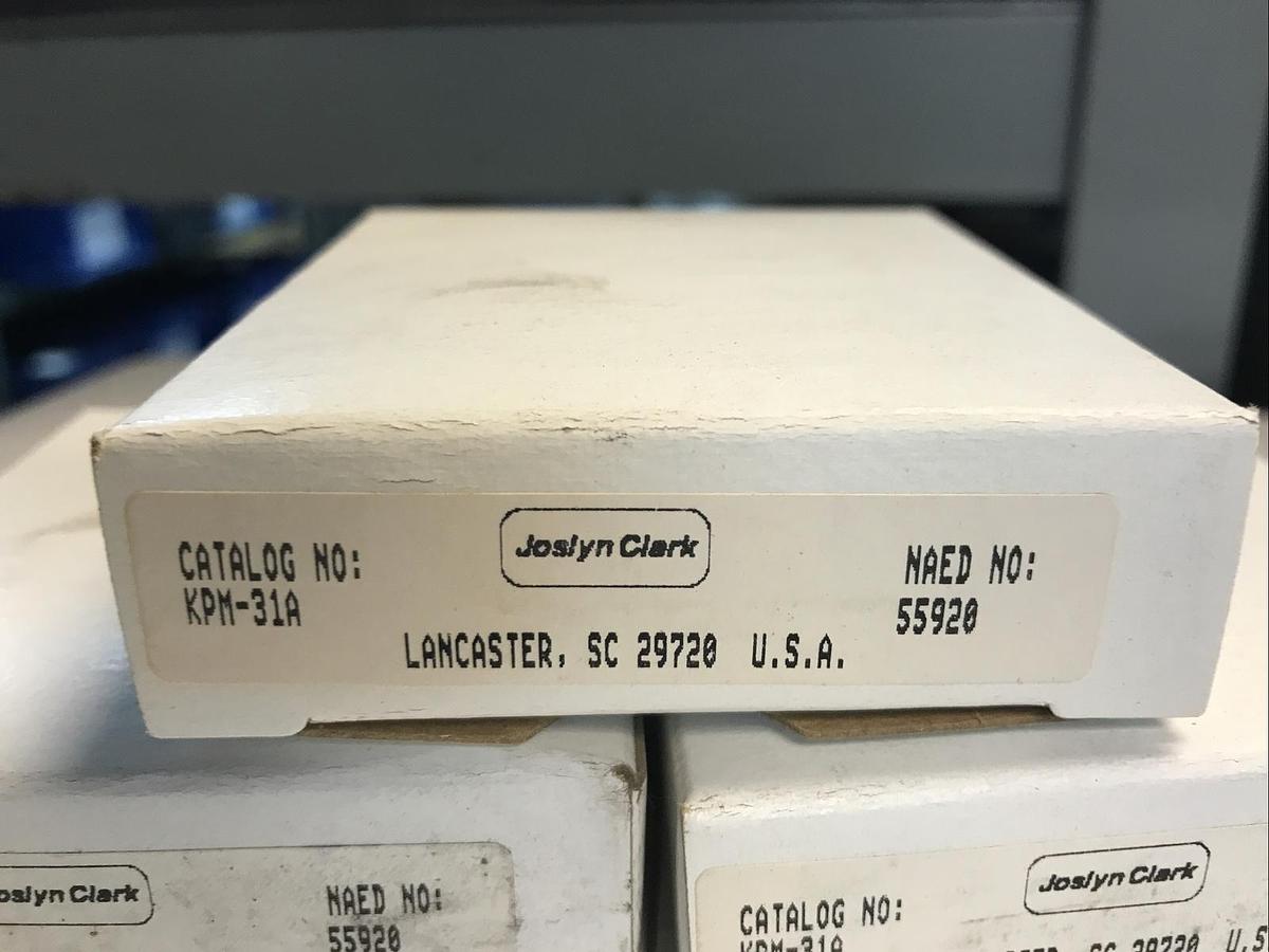 Used Joslyn Clark,KPM-31A 55920,Service Kit  Lot of 5