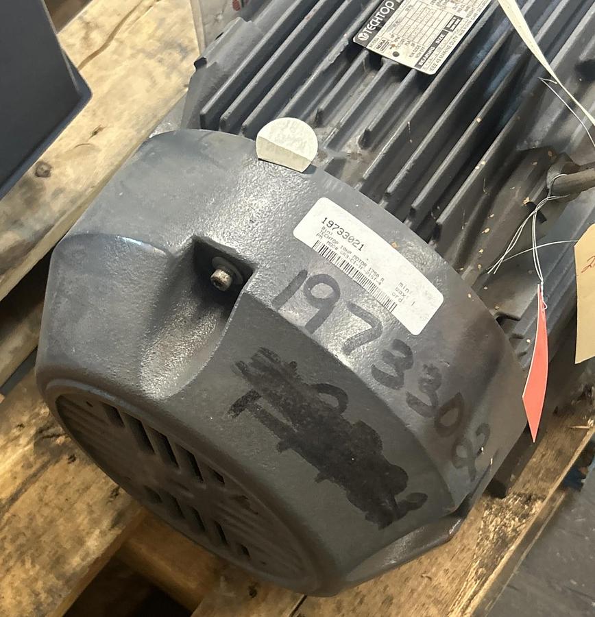 Used TECHTOP,GR3-CI-TF-215,ELECTRIC MOTOR 10HP 1750RPM 230/460V 215T FRAME