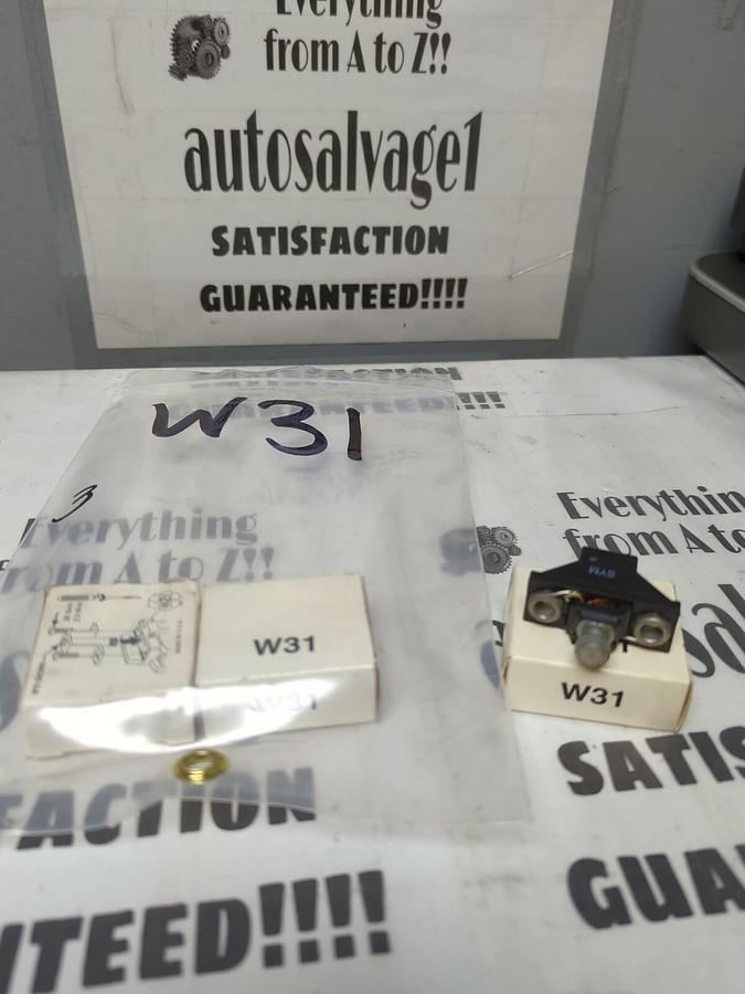 ALLEN BRADLEY,W31,OVERLOAD PROTECTION HEATER ELEMENTS LOT OF 3 NOS