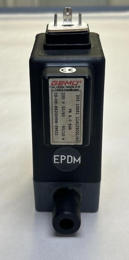 Used GEMU,205-10D31-1141230,SOLENOID VALVE