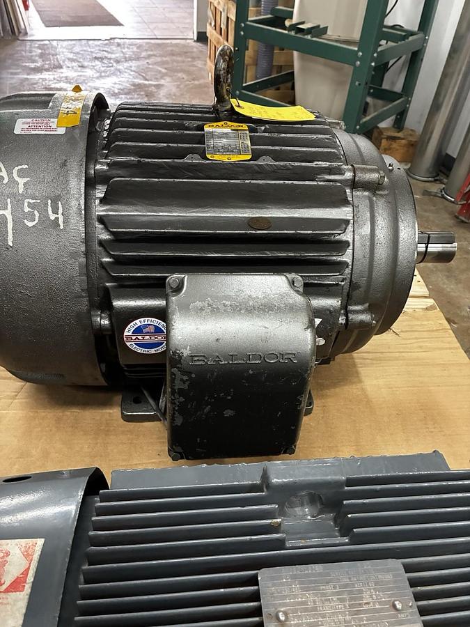 Used BALDOR,M4308T,AC MOTOR 40HP 1160RPM 3PH 364T