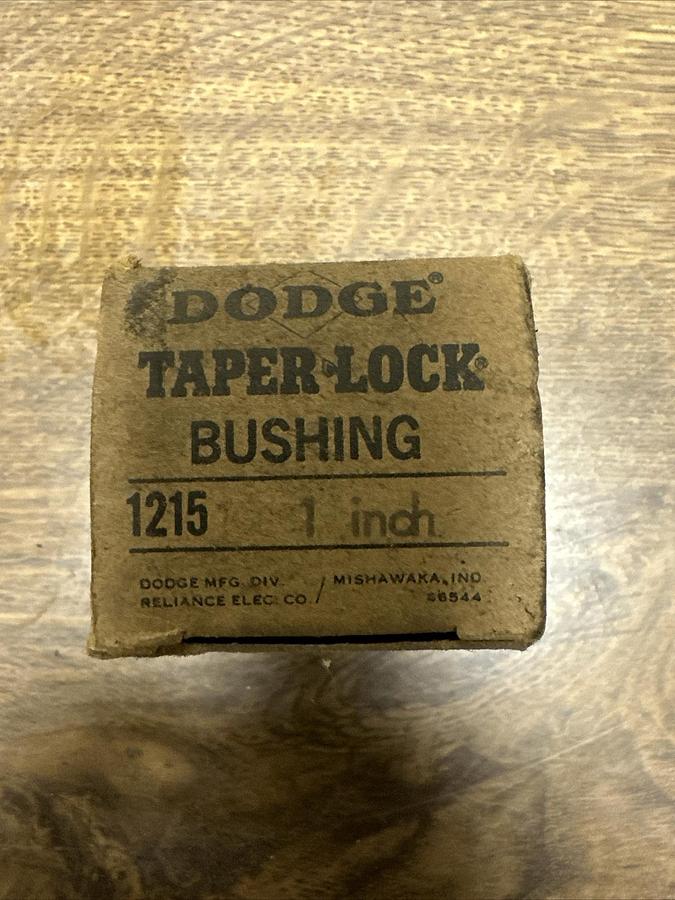 Dodge,1215,1" Taper Lock Bushing w/Keyway