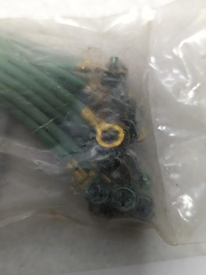 GARDNER BENDER,GGP-1282,GROUND PIGTAIL 12 AWG 8 INCH W/ ATTACHED SCREWS 25 PK