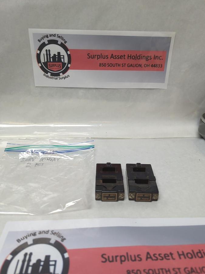 Used ALLEN-BRADLEY,70A113,COIL 208V 60CY LOT OF 2 PRE-OWNED