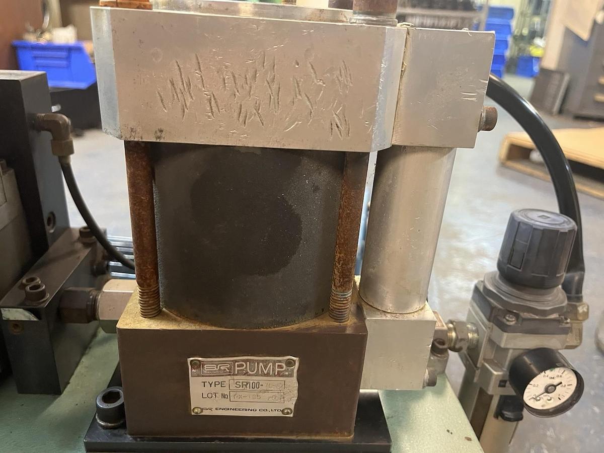 Used SR ENGINEERING,HU3-3SR-100-15-A1,HYDRAULIC PUMP PACK SR100-15-A1