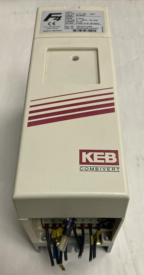 Used KEB,13FAC1D-4000,Combivert Drive 8.3 KVA