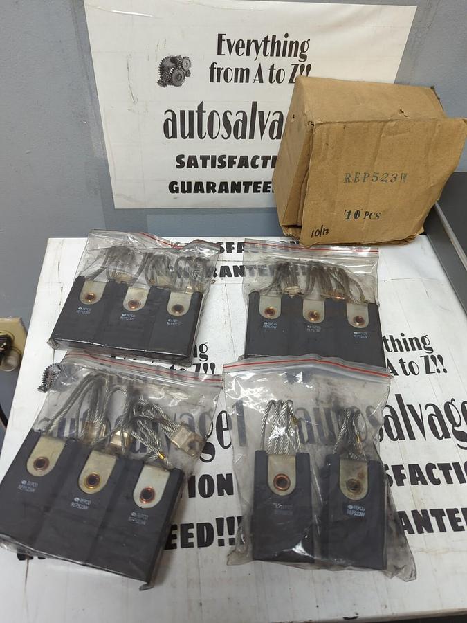 REPCO,REP523W,CARBON MOTOR BRUSHES LOT OF 11 NOS