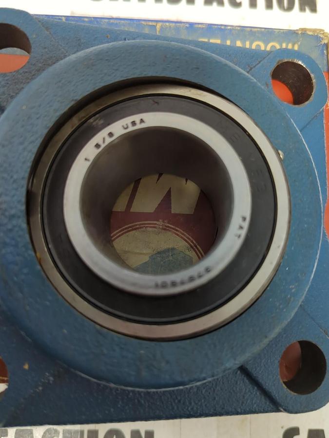 MB MANUFACTURING,NYLA-K FC425 1-5/8L, FLANGE BEARING 4-BOLT BASE 1-5/8 IN BORE