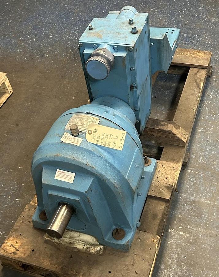 Used LINK BELT,STD,SIZE GU103 VARIABLE SPEED DRIVE W/ 2945S152-F GEAR SPEED REDUCER