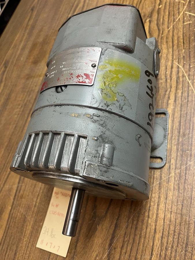 Used GE,5BCD56CD247A,DC MOTOR 1/4HP 1725RPM 2.75A FR 56