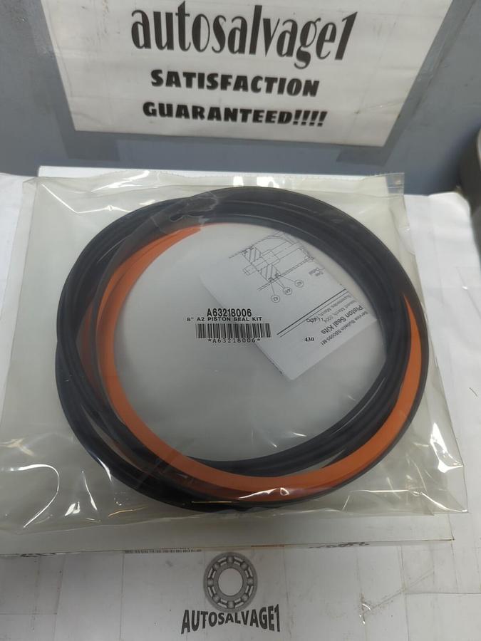 SHRADER BELLOWS,A63218006,8 INCH A2 PISTON SEAL KIT NEW